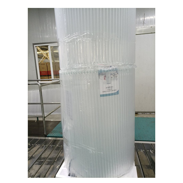 Condizionatore d'aria imballato sul tetto raffreddato ad aria con batteria ad acqua calda 