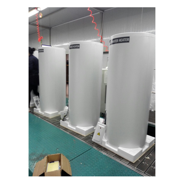 Sistema di riscaldamento ad acqua calda per macchinari ausiliari in plastica 
