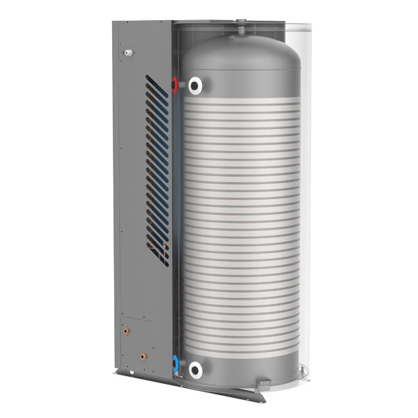 Pompa di calore Evi aria-acqua commerciale con capacità di riscaldamento 72kw per produttore di riscaldamento / raffreddamento dell'acqua