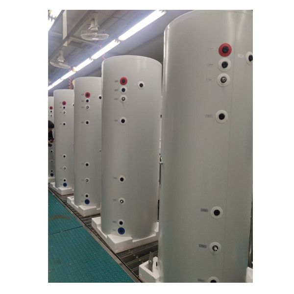 Serbatoio dell'acqua a pressione in acciaio inossidabile da 5000 litri 304/316 da utilizzare nelle macchine per il trattamento delle acque 