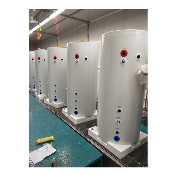 Sistema di raffreddamento ad acqua del compressore d'aria con serbatoio d'aria, essiccatore d'aria e filtri 
