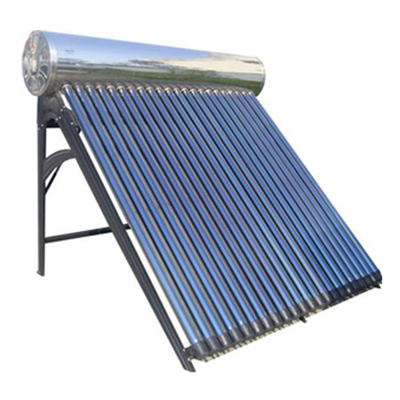 Bollitore solare per acqua calda con riscaldamento elettrico di riserva