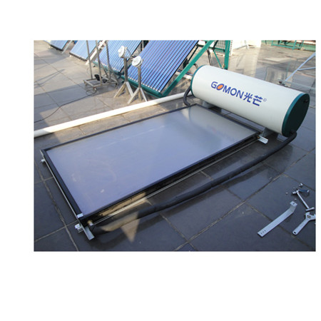 Collettore solare a piastra piatta certificato con marchio solare di alta qualità con assorbitore per saldatura laser