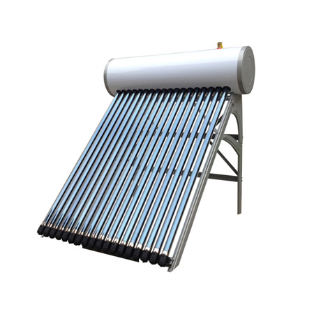 Collettore solare a piastra piatta con telaio in alluminio tipo split sul tetto Hot Slale