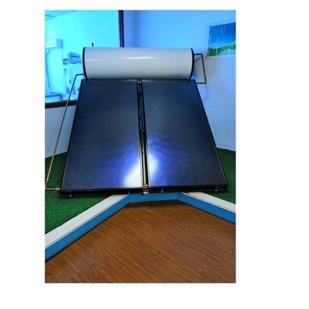 Collettore solare a pannello piatto tipo heat pipe da 2 m2 per 5 persone