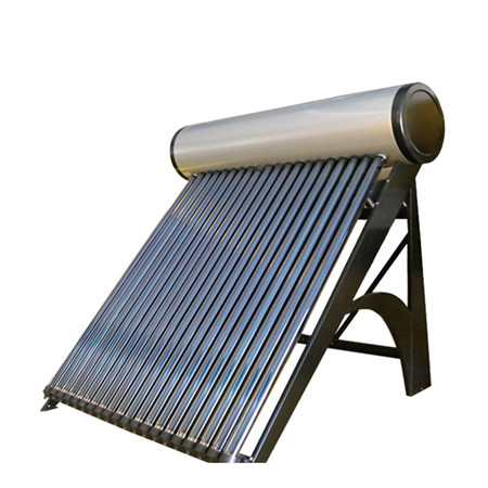 Serbatoio dell'acqua solare residenziale in acciaio inossidabile con riserva elettrica
