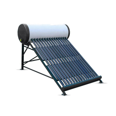 Scaldacqua solare pressurizzato montato sul tetto per acqua calda per uso familiare