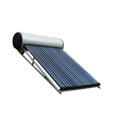 Riscaldatori di acqua calda solari pressurizzati senza pressione da tetto Tubi solari Geyser solare Tubi a vuoto solari Sistema solare Progetto solare Pannello solare