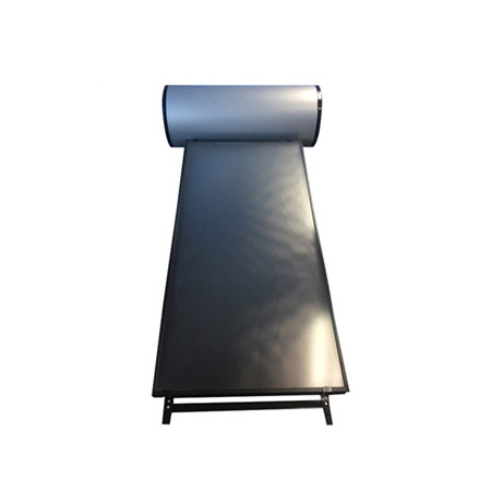 Scaldacqua solare in acciaio inossidabile con tubo a vuoto a bassa pressione sul tetto