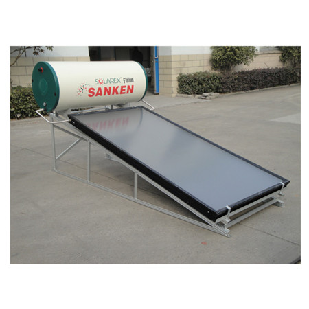 Scaldacqua solare con tubo a vuoto non pressurizzato da 100 L, 150 L, 200 L, 250 L, 300 L (standard) con uno spessore di 0,5 mm di serbatoio interno in acciaio inossidabile SUS304
